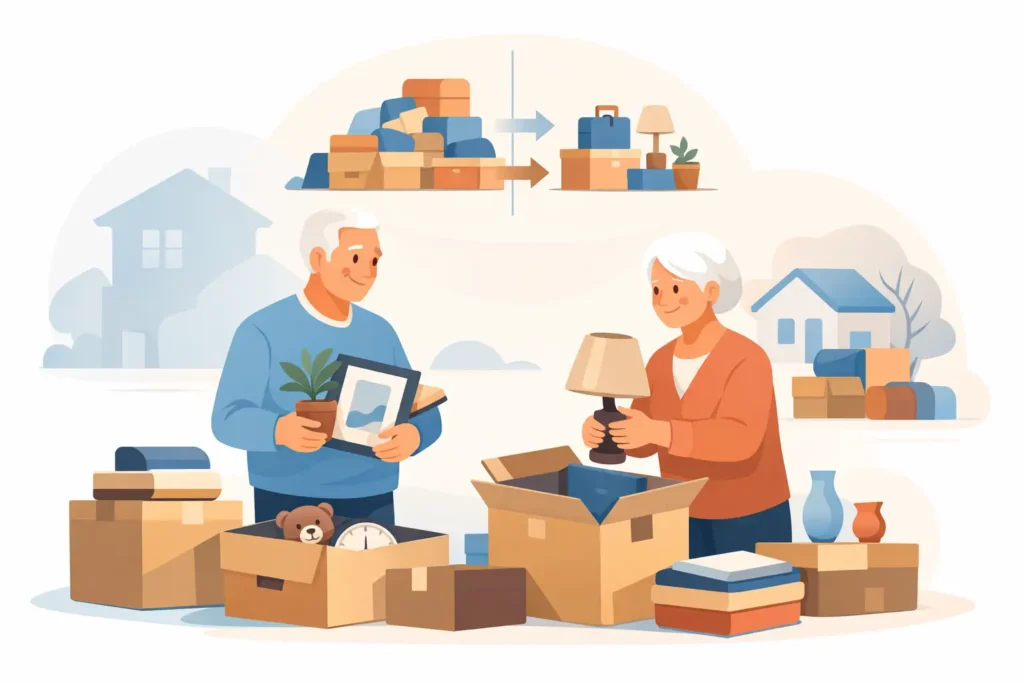 How to Downsize for Seniors With Less Stress