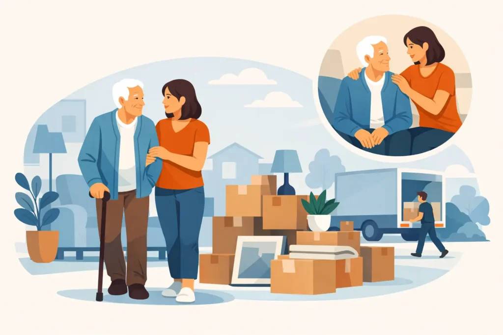 How to Help Moving Elderly Parent